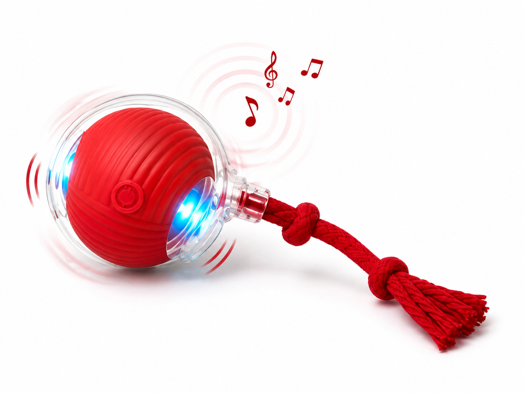 Juguete Interactivo con Vibración para Perros y Gatos